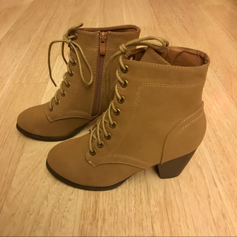Ankle Lace-Up Booties
